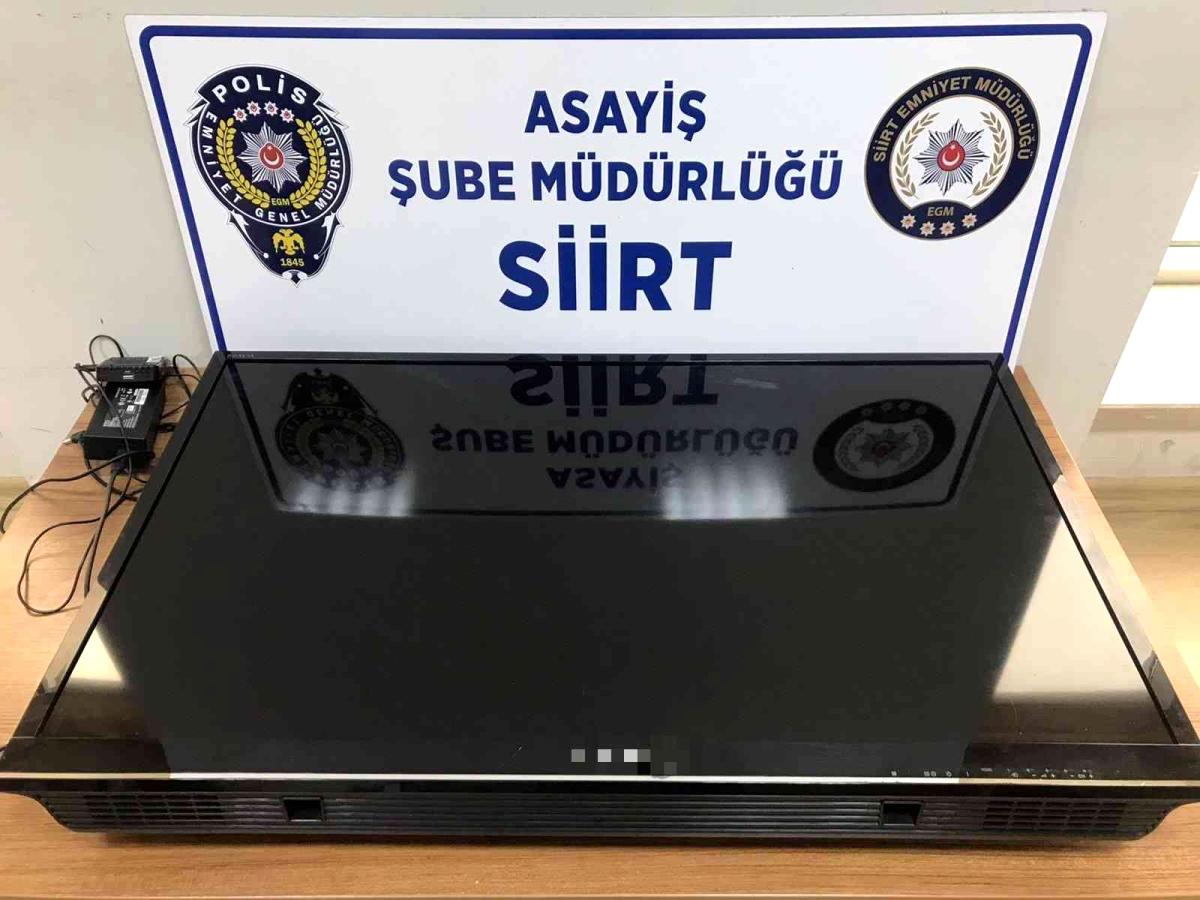 Siirt’Te Evden Altın Ve Televizyon Çalan Hırsız Tutuklandı