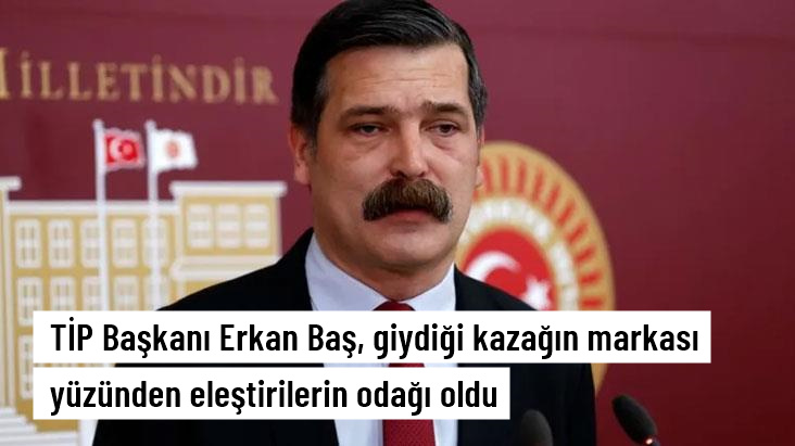 Erkan Baş, Amerikan Markası Kazağı Yüzünden Eleştirilerin Odağı Oldu