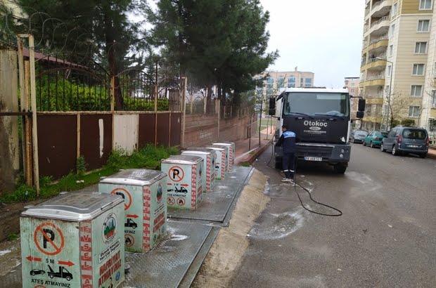 Siirt Belediyesi Kaldırım Yenileme Ve Ilaçlandırma Çalışmaları Devam Ediyor | Siirt Olay Haber