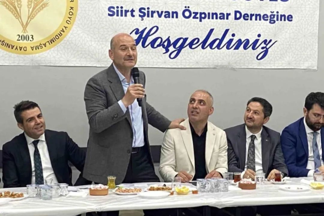 Süleyman Soylu, Siirtlilerin Derneğini Ziyaret Etti!