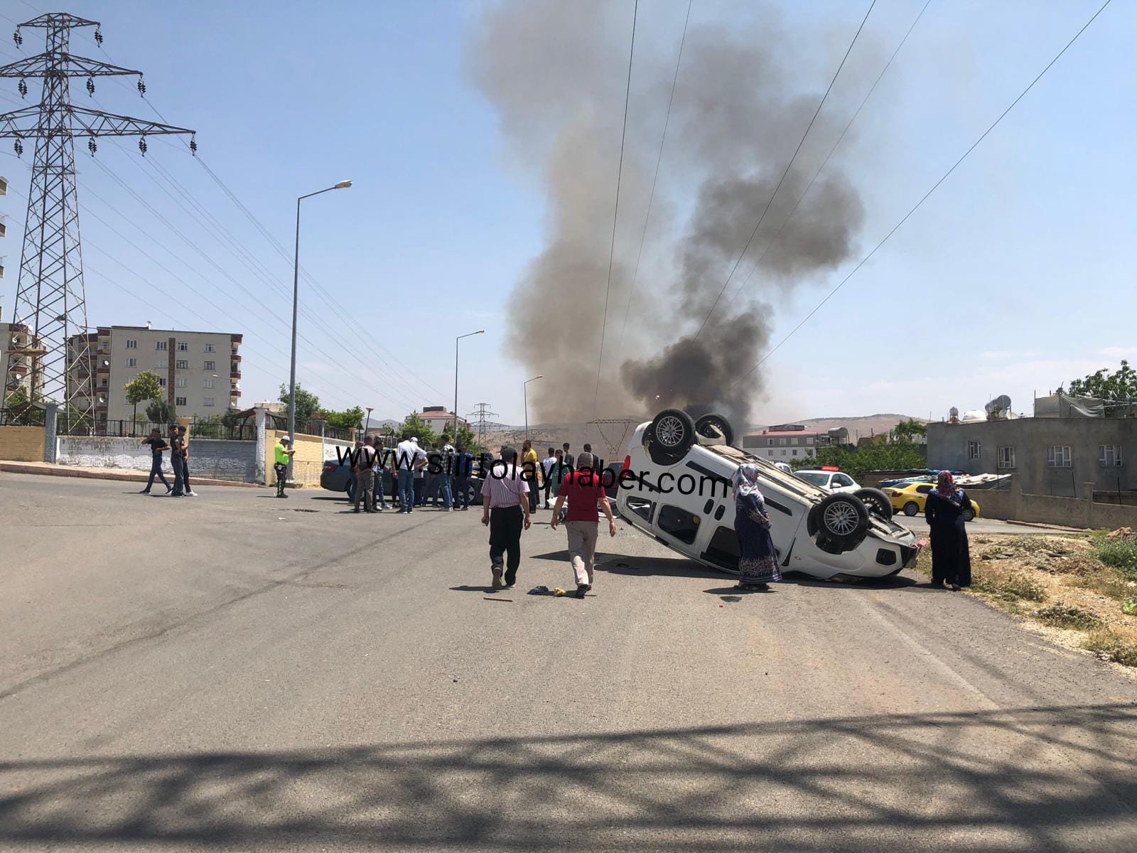 Siirt’Te Bayram Günü Feci Kaza: 2 Yaralı