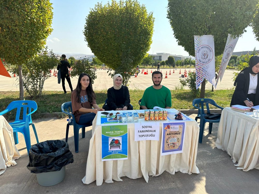 Siirt Üniversitesi Öğrenci Toplulukları Tanıtım Günleri Başladı | Siirt Olay Haber