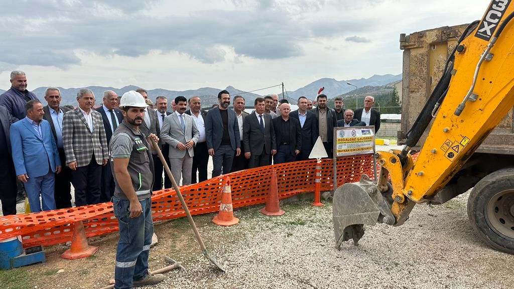 Siirt'In Baykan İlçesinde Doğal Gaz Sevinci Yaşanıyor | Siirt Olay Haber