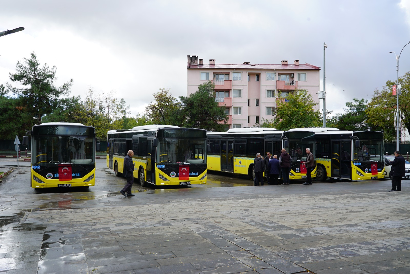 Siirt Belediyesi Tarafından Alınan Yeni Otobüsler Tanıtıldı | Siirt Olay Haber