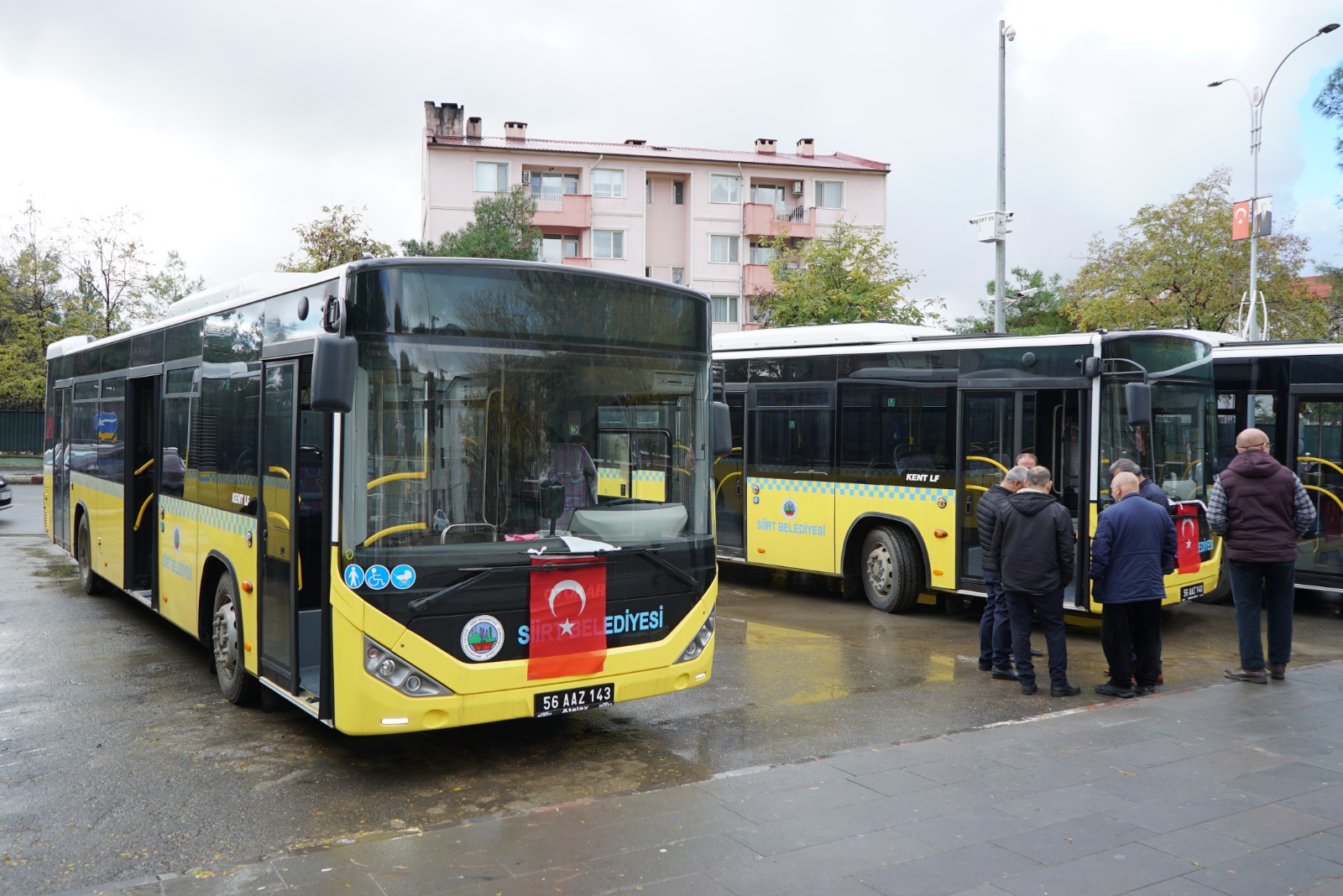 Siirt Belediyesi Tarafından Alınan Yeni Otobüsler Tanıtıldı | Siirt Olay Haber