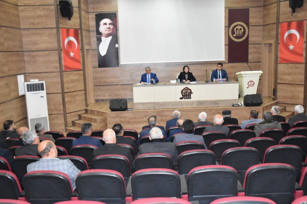 Siirt’te Köylere Hizmet Götürme Birliği’nin Bütçesi Onaylandı | Siirt Olay Haber