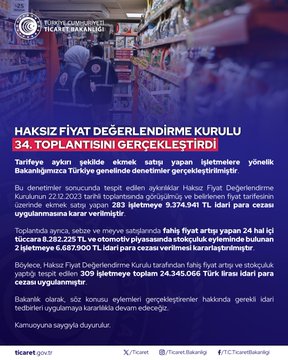 Fahiş Fiyat Artışı Ve Stokçuluk Yapan Işletmelere 24 Milyon Tl Ceza | Siirt Olay Haber