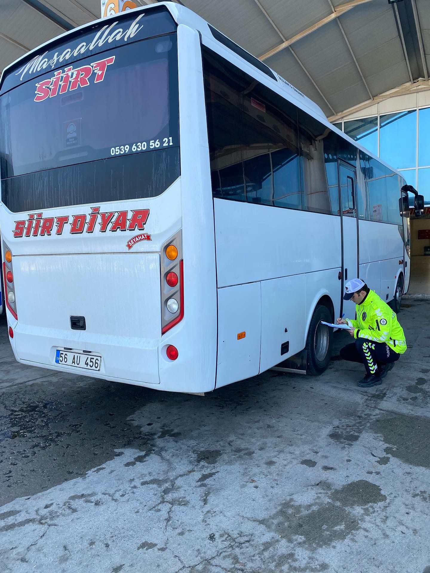 Otobüsler Kış İçin Denetlendi | Siirt Olay Haber