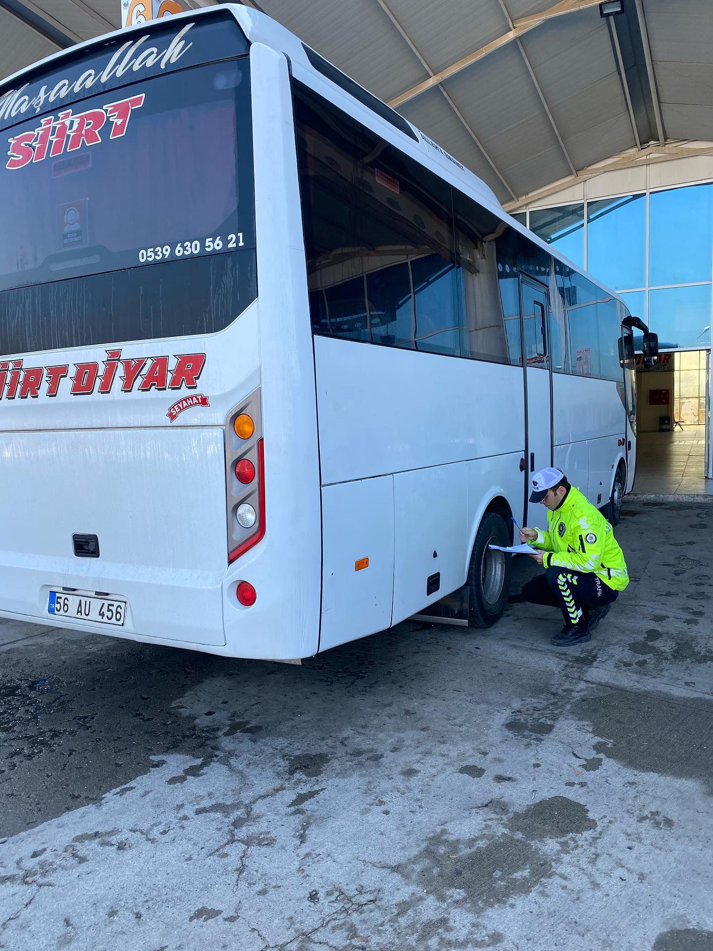 Otobüsler Kış İçin Denetlendi | Siirt Olay Haber