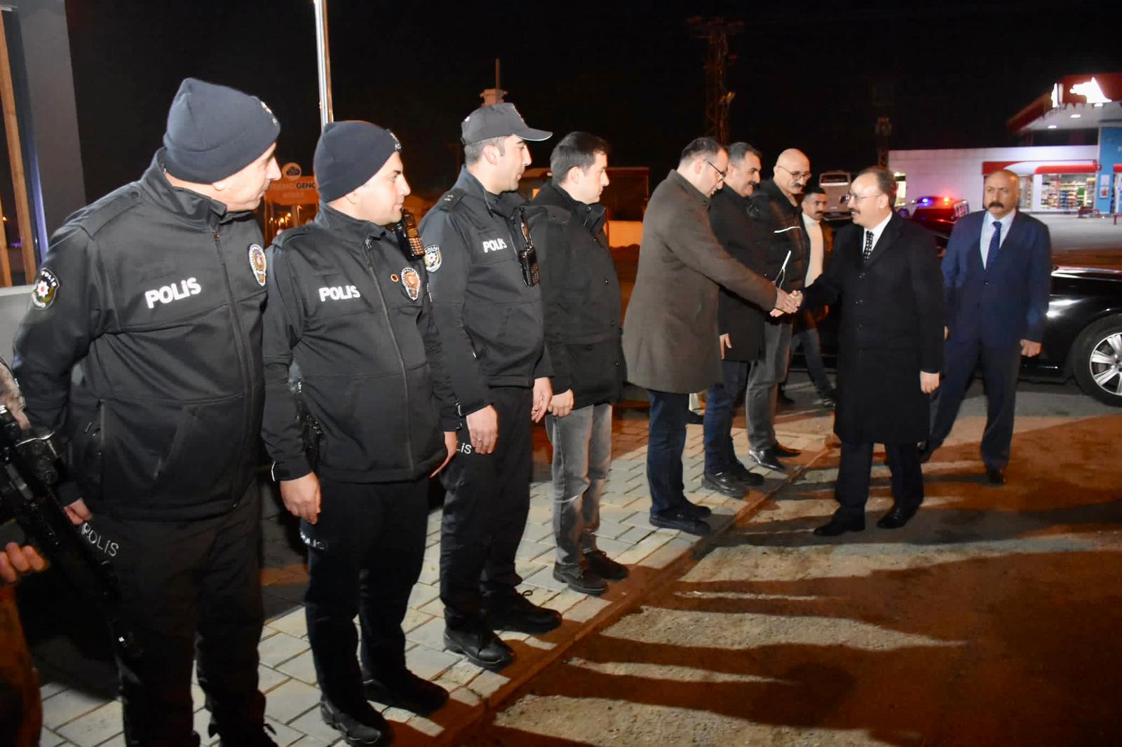 Yeni Yılda Çalışanlara Vali Ziyareti | Siirt Olay Haber