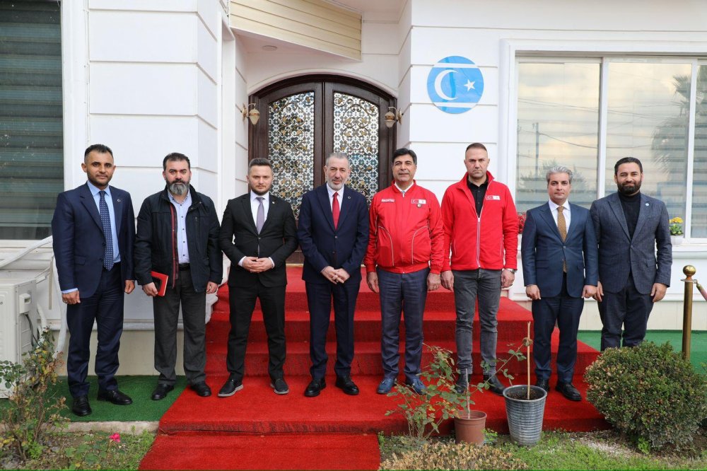 Yener Tanık, Türk Kızılayın Desteğiyle Irak’ın Erbil Kentinde Yapılan Yetimhanenin Açılışına Katıldı