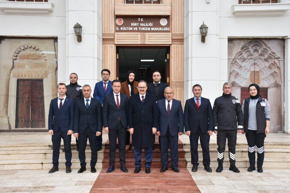 Vali Kızılkaya’dan Kurum Ziyaretleri | Siirt Olay Haber