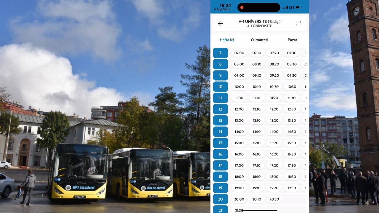 Siirt Belediyesi’Nden Yenilik: Akıllı Bilet Uygulamasıyla Ulaşım Kolaylığı!