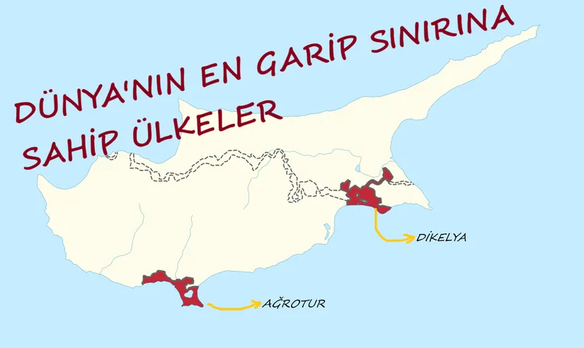 Dünya’Nın En Garip Sınırlarına Sahip Ülkeler