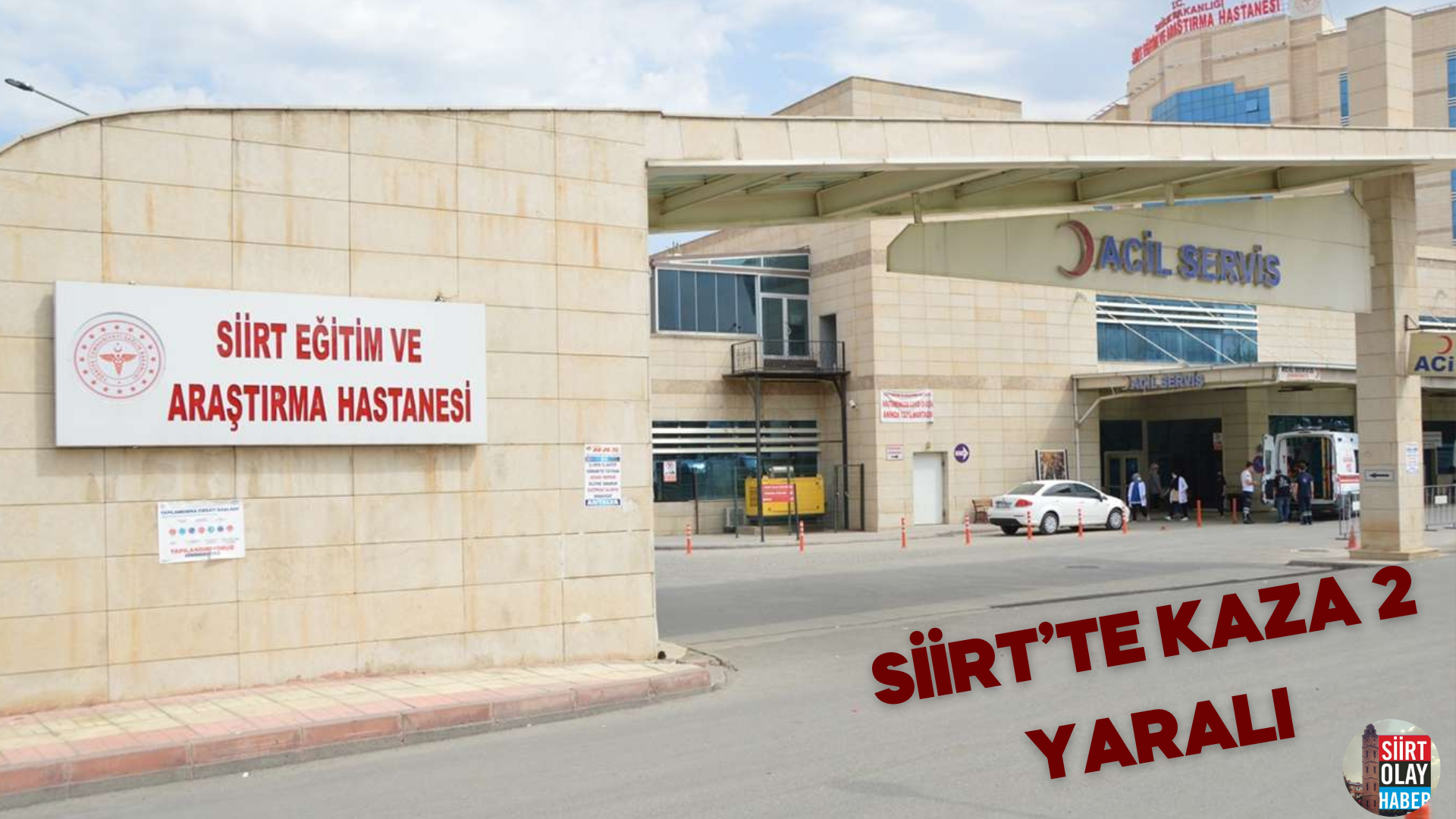 Siirt’te Kaza 2 Yaralı