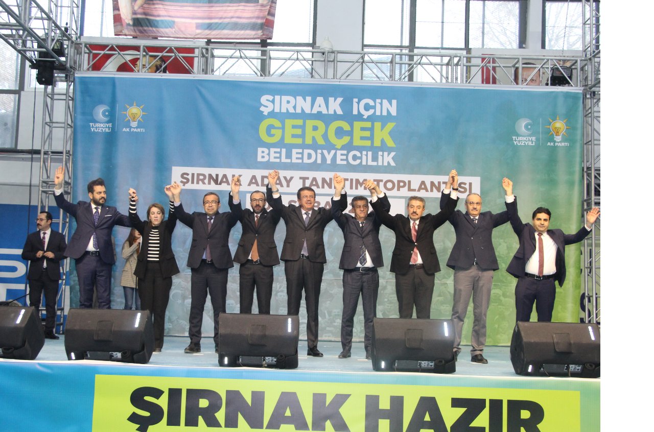 Şırnak Ak Parti İlçe Ve Belde Belediye Başkan Adayları Tanıtıldı