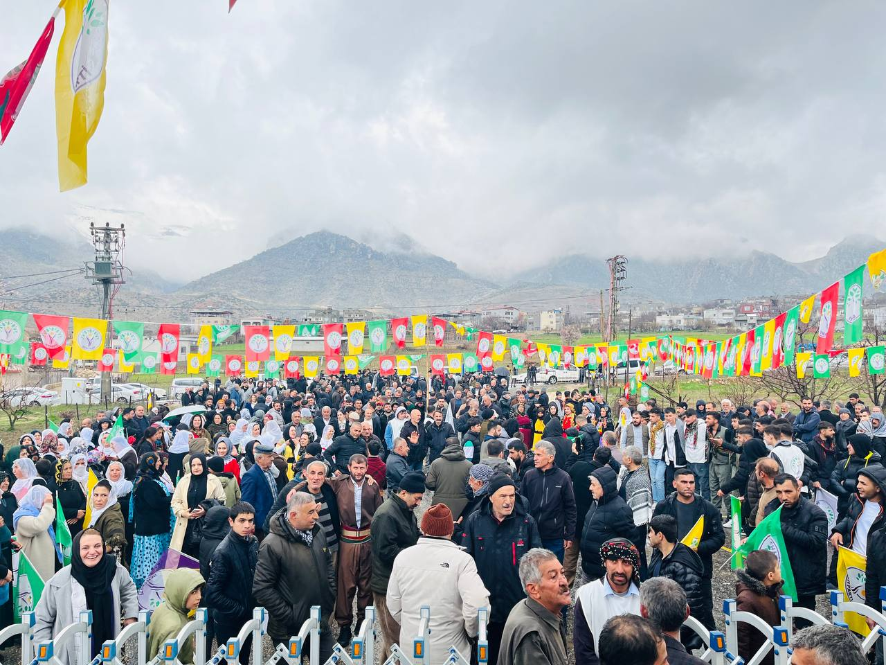 Siirt’in Eruh İlçesinde Newroz Kutlandı | Siirt Olay Haber