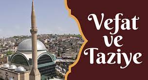 Siirt’te Vefat Ve Taziyeler