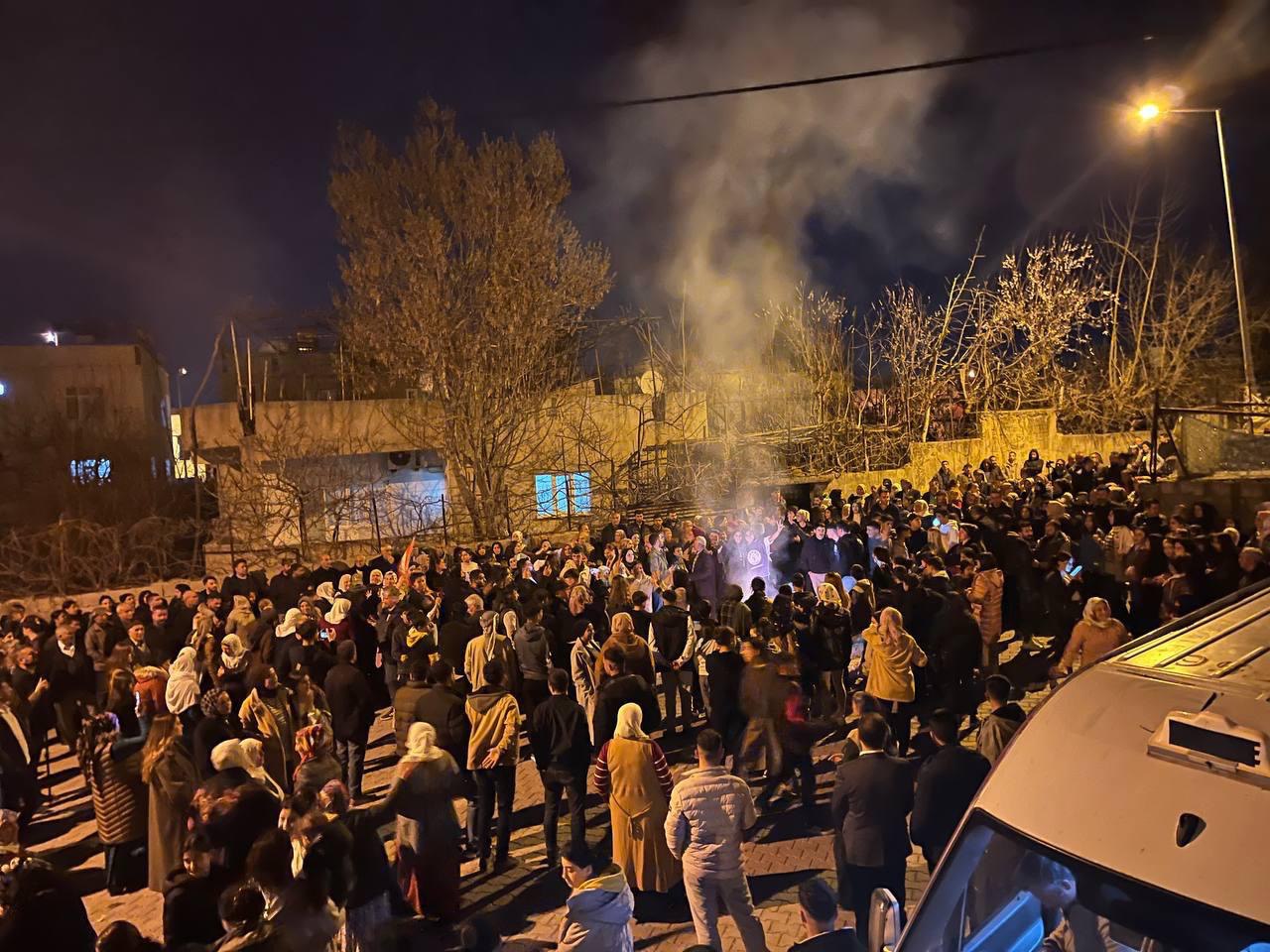 Siirt’te İlk Newroz Ateşi Yakıldı | Siirt Olay Haber