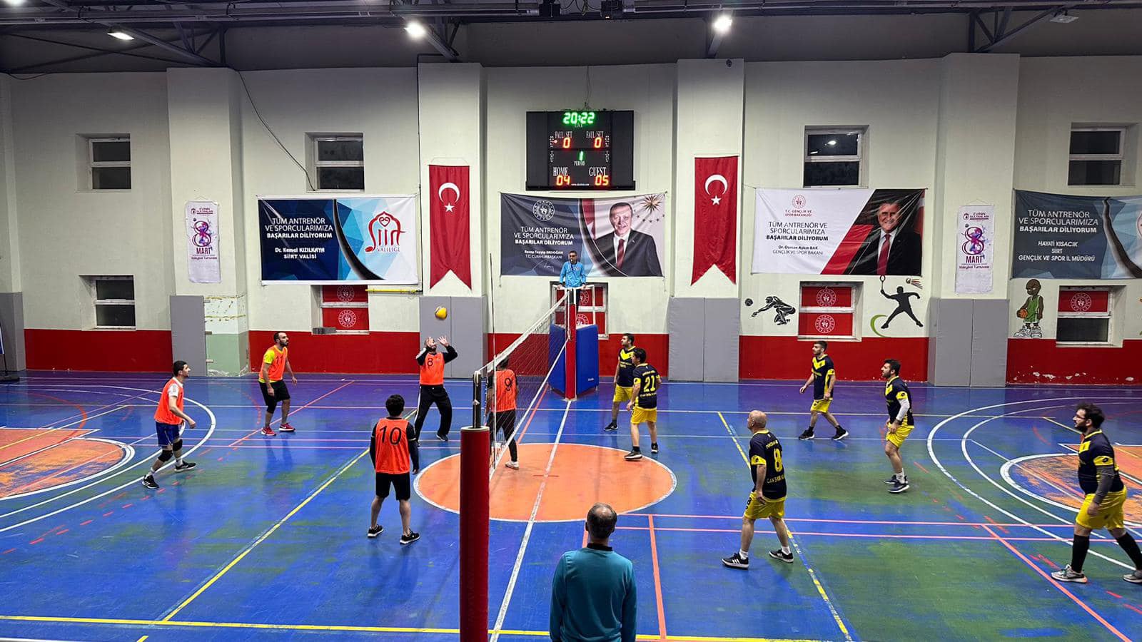 Siirt'te “Kurumlararası Voleybol Turnuvası” Başladı | Siirt Olay Haber