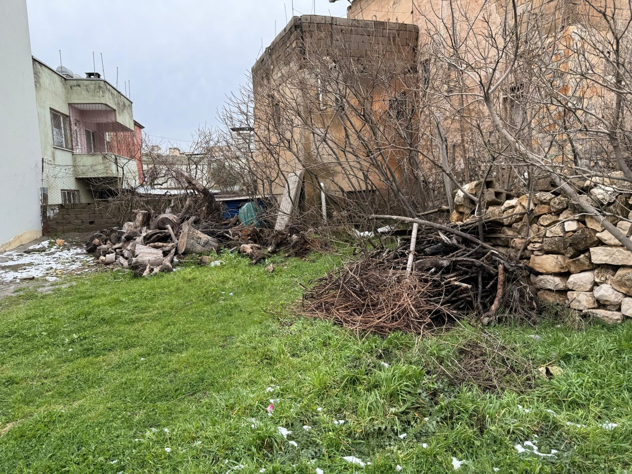 Tillo’ya Kar Yağdı Odunlar Geri Çıktı | Siirt Olay Haber