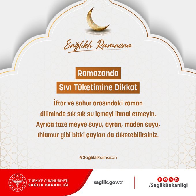 Siirt İl Sağlık Müdürlüğü Ramazan’da Su Uyarısı Yaptı | Siirt Olay Haber