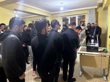 Siirt’te İsmail Fakirullah Yurdu Öğrencilerinden Sakal-I Şerif Ziyareti | Siirt Olay Haber