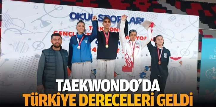 Taekwondo’da Türkiye Dereceleri Geldi