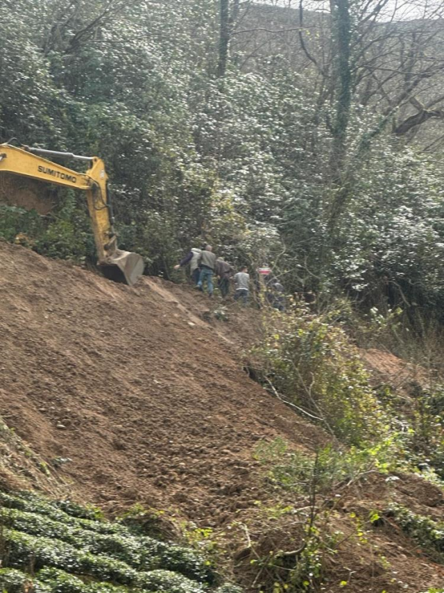 Trabzon’da İsale Hattı Çalışması Sırasında Meydana Gelen Göçükte 3 İşçi Hayatını Kaybetti