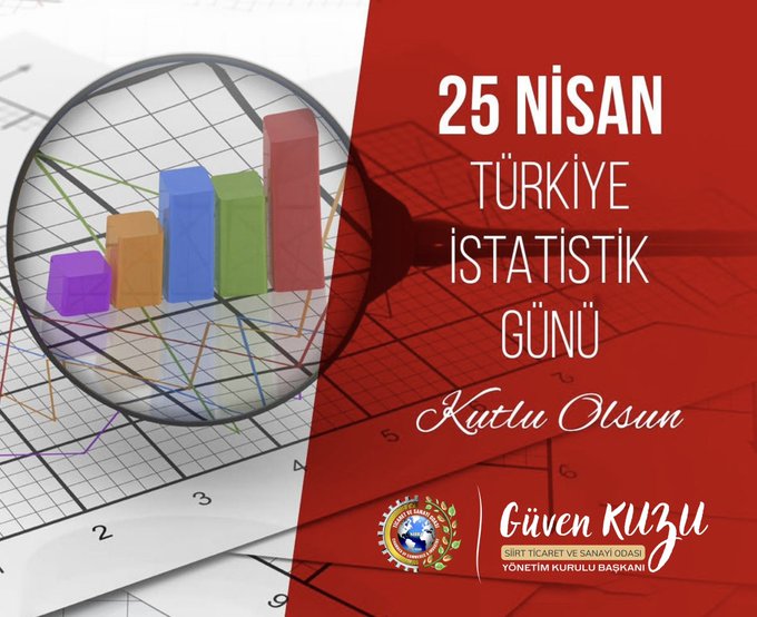 Siirt Tso Başkanı Güven Kuzu’dan Tui̇k’e Kutlama Mesajı | Siirt Olay Haber