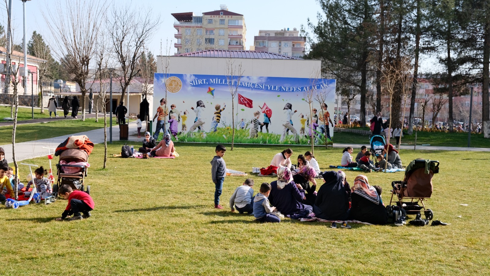 Siirt’te Millet Bahçeleri Her Geçen Gün Daha İlgi Görüyor