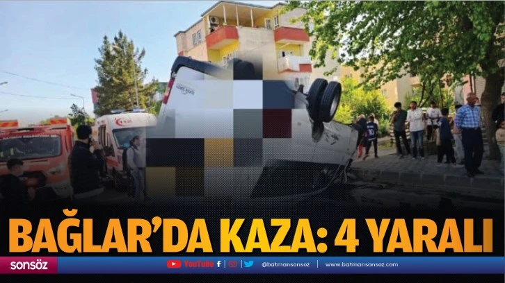 Batman’da Kaza: 4 Yaralı