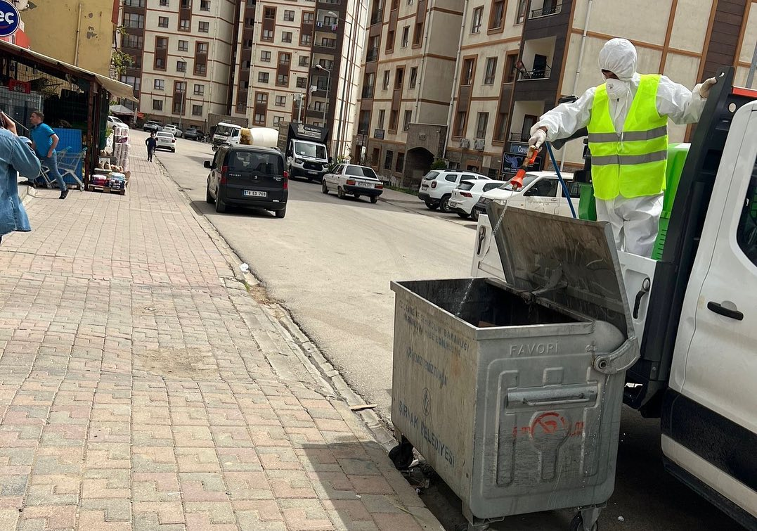 Şırnak Belediyesi İlaçlama Çalışmalarına Devam Ediyor | Siirt Olay Haber