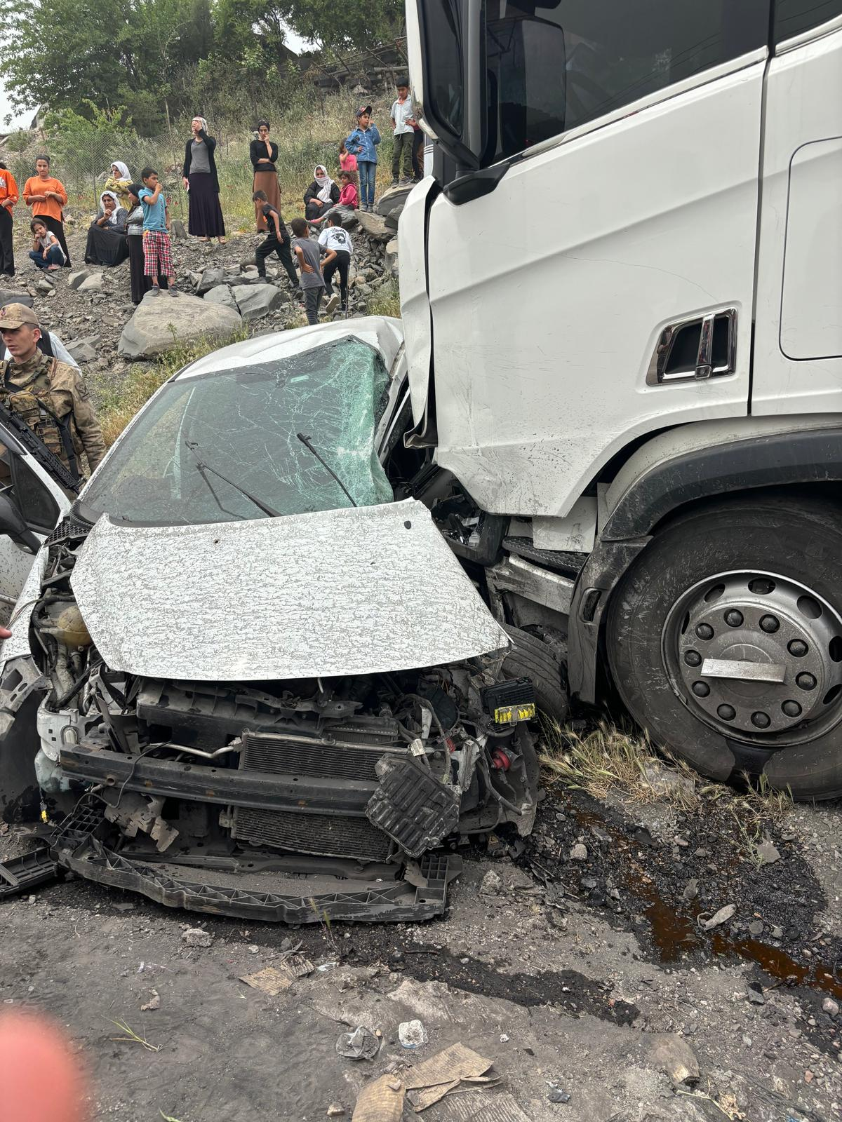 Şırnak'Ta Trafik Kazası: 1Ölü | Siirt Olay Haber