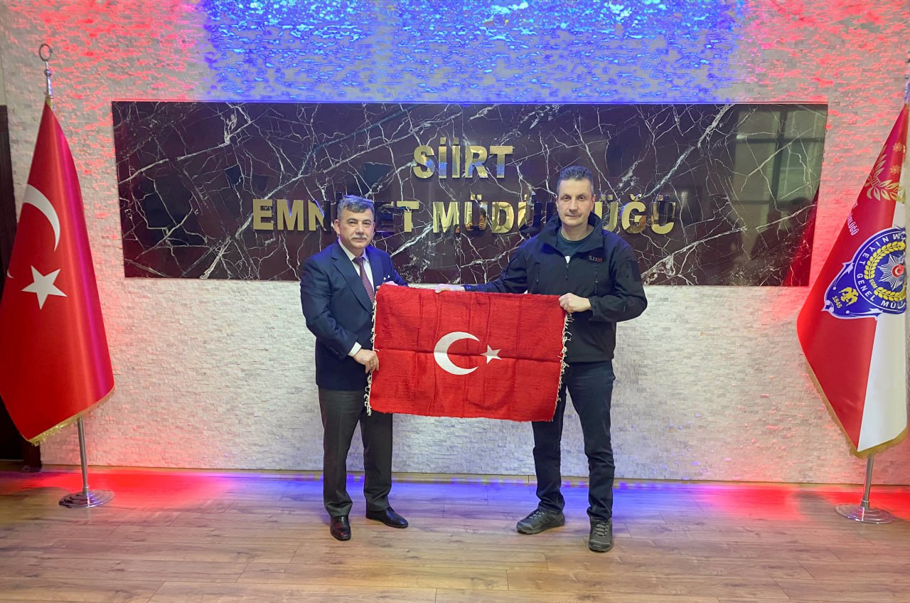 Siirt Emniyet Müdürüne Ziyaret