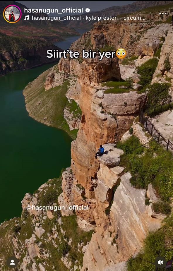 Siirt’in Eşsiz Güzelliği Sosyal Medyada! | Siirt Olay Haber