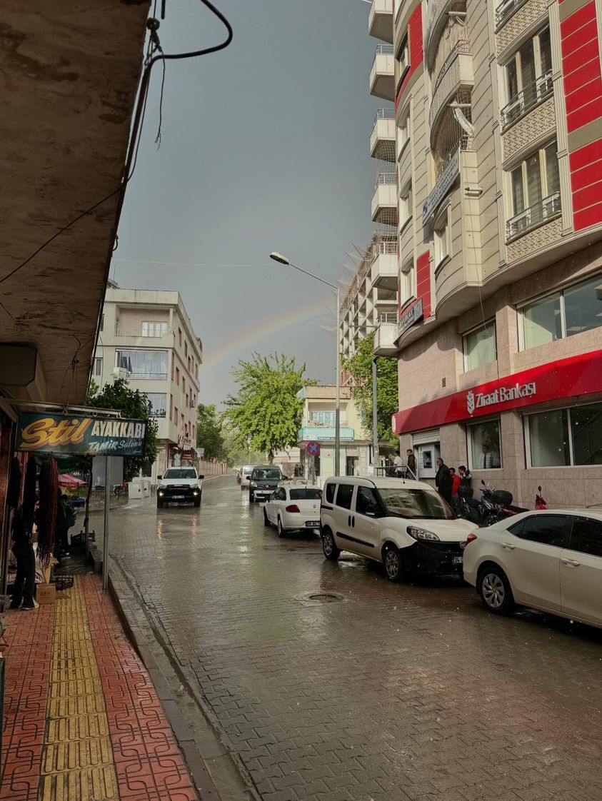 Gökkuşağı Siirtlileri Büyüledi | Siirt Olay Haber