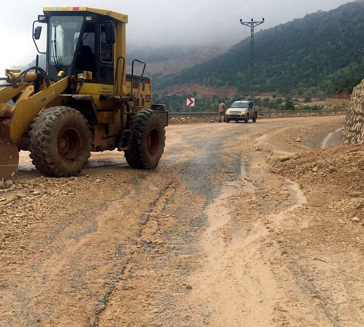 Siirt İlçelerinde Heyelan Çalışmaları Aralıksız Bir Şekilde Devam Ediyor | Siirt Olay Haber