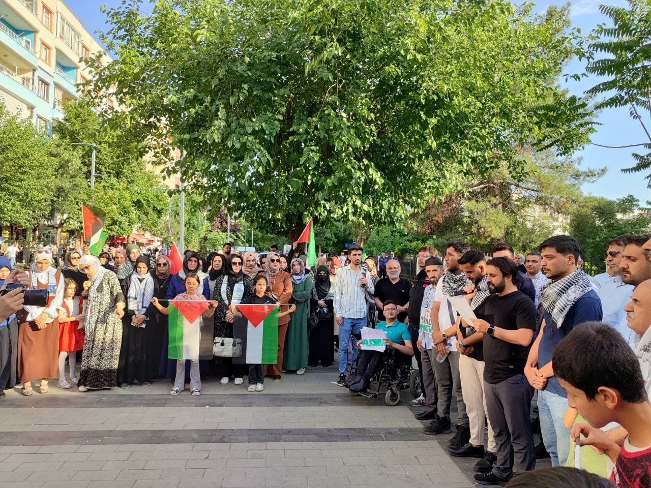 Siirt İHH Kadınları, Gazze'deki Katliam Ve Soykırıma Sessiz Kalmadı | Siirt Olay Haber