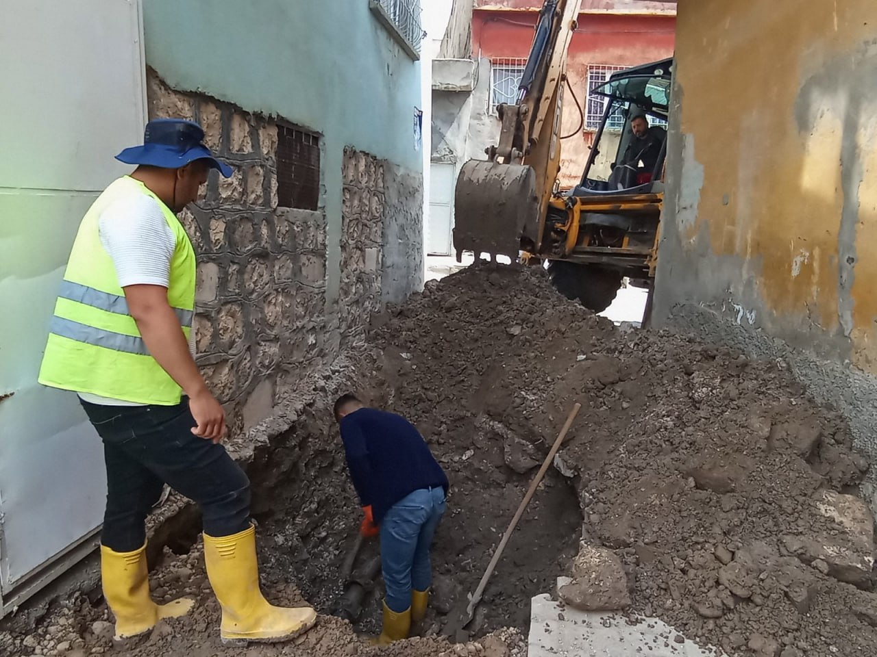 Siirt’te Kanalizasyon Çalışmaları Sürüyor | Siirt Olay Haber