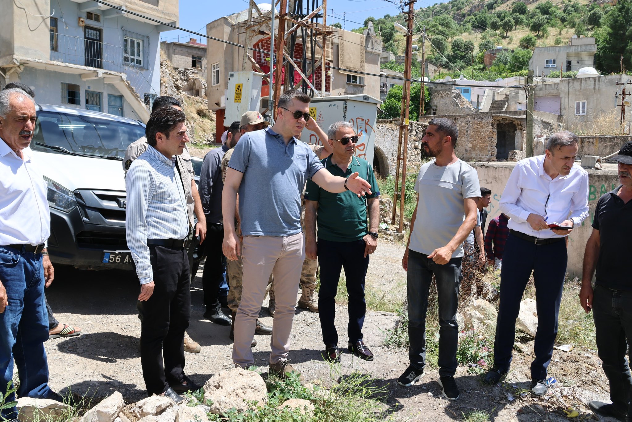 Siirt’in Kurtalan İlçe Kaymakamı Köy Ziyaretlerine Devam Ediyor