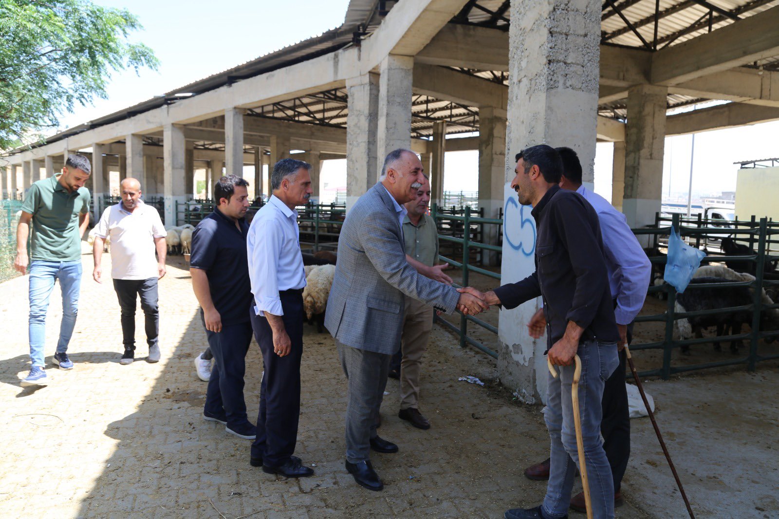 Siirt Belediye Başkanı Mezbahanede | Siirt Olay Haber