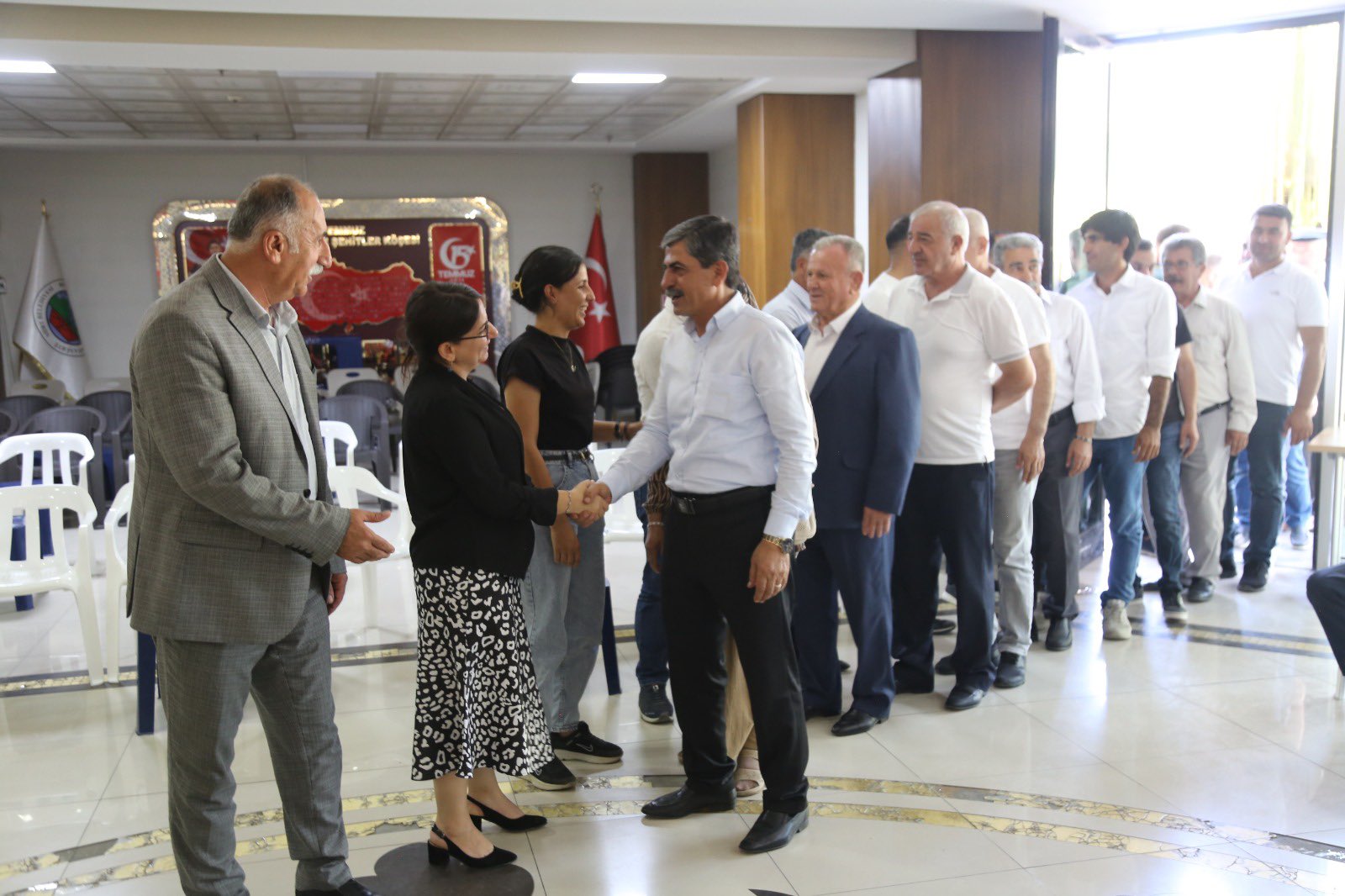 Bayramın Son Gününde de Belediyede Bayramlaşma Sürdü | Siirt Olay Haber