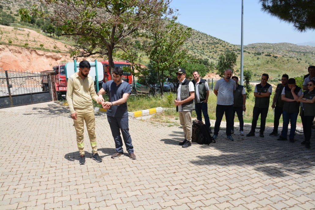 Siirt’te Orman Yangınlarıyla Mücadele Eğitimi Başladı | Siirt Olay Haber