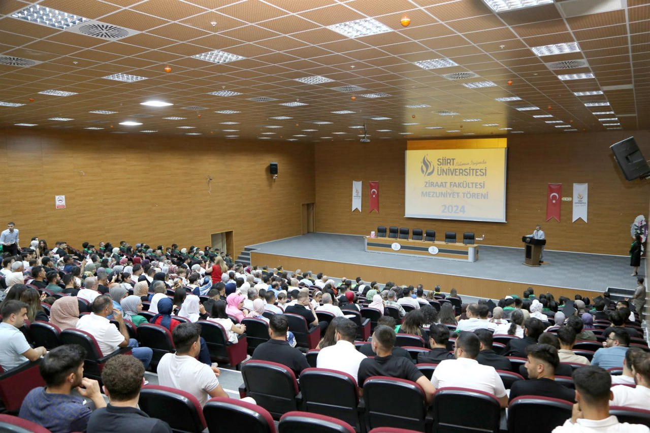 Siirt Üniversitesi Ziraat Fakültesi’nde Mezuniyet Coşkusu | Siirt Olay Haber