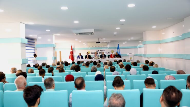 Siirt Ak Parti İstişare Ve Değerlendirme Toplantısı Gerçekleştirdi