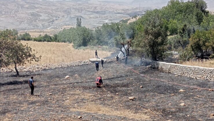 Şırnak’ta Korkutan Örtü Yangını