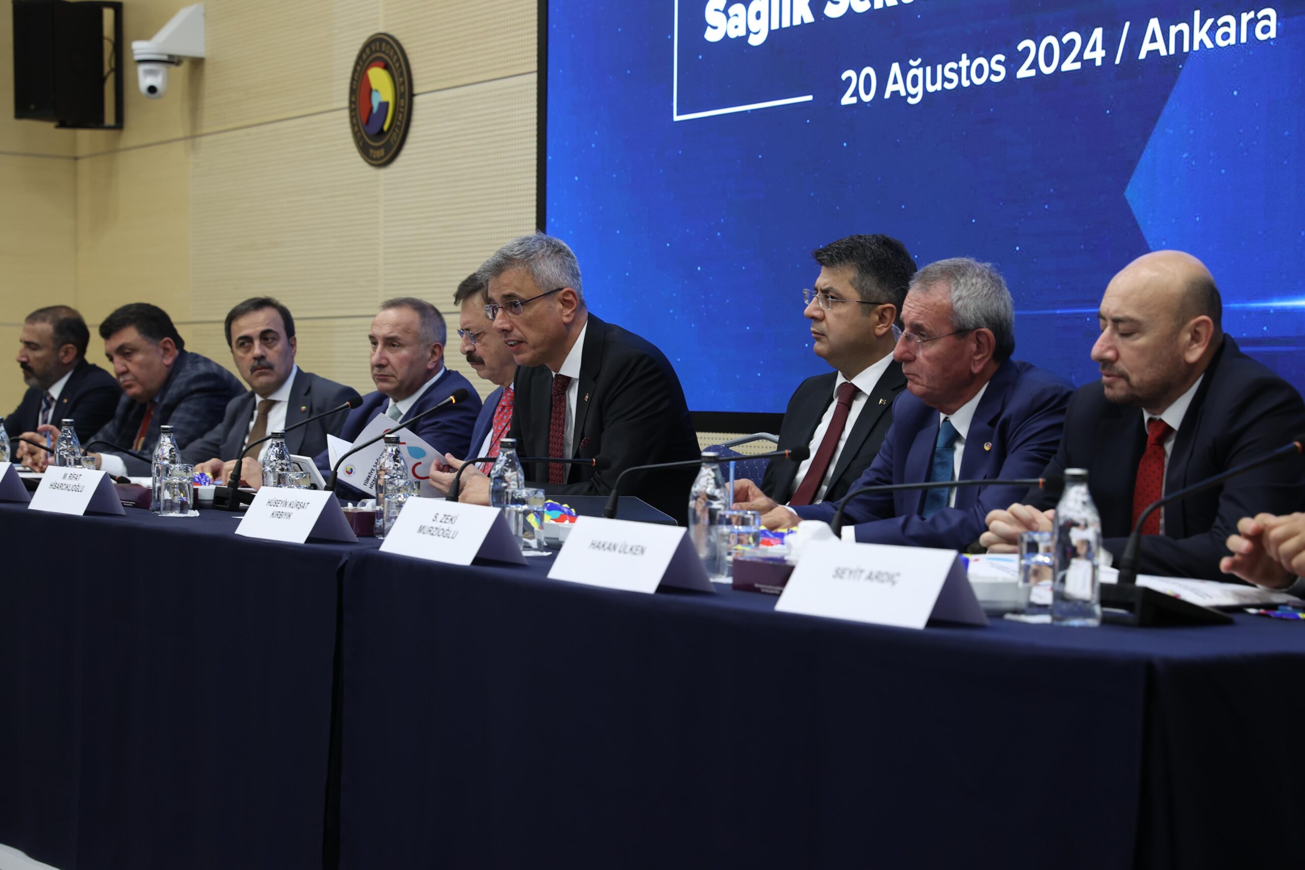 Sağlık Bakanı Prof. Dr. Kemal Memişoğlu Sağlık Sektörü İstişare Toplantısı’na Katıldı