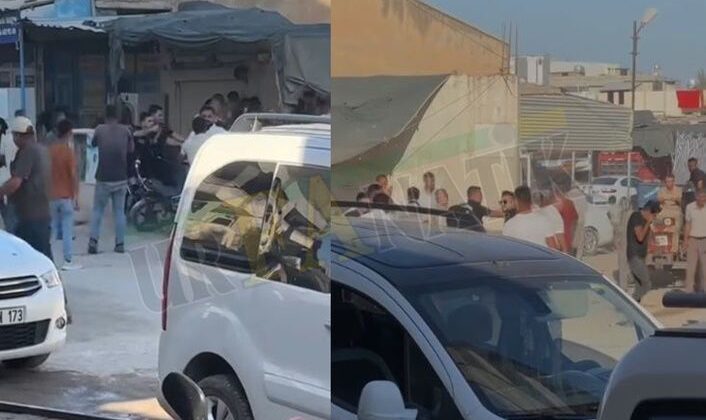 Suruç’ta Tekmeli Yumruklu Kavga: Polis Biber Gazıyla Ayırdı