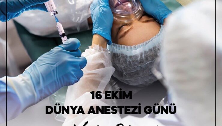 Siirt’te Dünya Anestezi Günü Kutlandı